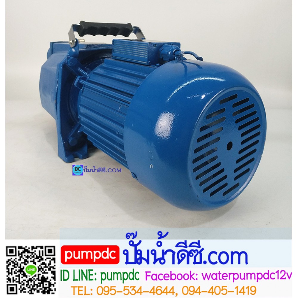 ปั๊มน้ำเจ็ทหอยโข่งโซล่าเซลล์  380W 24V ยี่ห้อMTEC รุ่น JET380-38-5-17-24